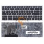 Клавіатура для ноутбука Sony Vaio VPC-S срібляста рамка, чорна RU