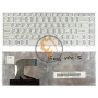Клавіатура для ноутбука Sony Vaio VPC-S біла, срібляста рамка, RU