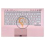 Клавіатура для ноутбука Sony Vaio VPC-SB Rose рамка, срібляста RU fingerprint reader