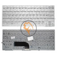 Клавіатура для ноутбука Sony Vaio VPC-SD VPC-SB срібляста без рамки, RU