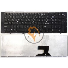 Клавіатура для ноутбука Sony Vaio VPCEF VPC-EF без рамки, чорна RU