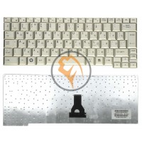 Клавіатура для ноутбука Toshiba Portege A600 A603 R600 R601 R603 вертикальний enter, срібляста RU