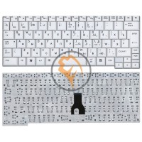 Клавіатура для ноутбука Toshiba Portege A600 A603 R600 R601 R603 вертикальний enter, біла RU