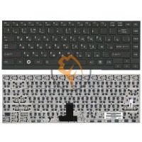 Клавіатура для ноутбука Toshiba Portege R700 R705 R830 чорна рамка, чорна RU