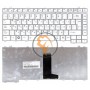 Клавіатура для ноутбука Toshiba Satellite A200 A210 M300 вертикальний enter, срібляста RU