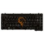 Клавіатура для ноутбука Toshiba Satellite A300 M300 L300 M500 M505 вертикальний enter, чорна глянсова, RU