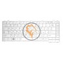 Клавіатура для ноутбука Toshiba Satellite C600 біла RU