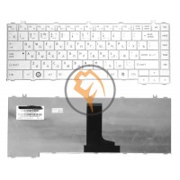 Клавіатура для ноутбука Toshiba Satellite C600 біла RU