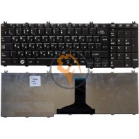 Клавіатура для ноутбука Toshiba Satellite C650 C655 C660 C670 L650 чорна RU