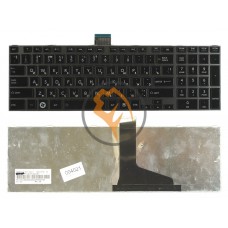 Клавіатура для ноутбука Toshiba Satellite C850 C855 C870 C875 L850 чорна рамка, чорна RU