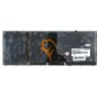 Клавіатура для ноутбука Toshiba Satellite M600 M640 M645 з підсвіткою, сіра рамка, чорна RU