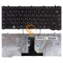 Клавіатура для ноутбука Toshiba Satellite U500 вертикальний enter, чорна Glossy RU