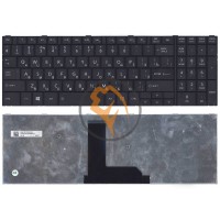 Клавіатура для ноутбука Toshiba Satellite С50-B чорна RU