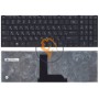 Клавіатура для ноутбука Toshiba Satellite С50-B чорна RU