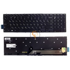 Клавіатура для ноутбука Dell Inspiron 15 7567 7570 7566 без рамки, чорна RU