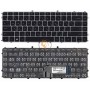 Клавіатура для ноутбука HP Envy 6-1000, срібляста рамка, чорна RU