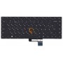 Клавіатура для ноутбука Lenovo IdeaPad Yoga 700-14ISK з підсвіткою, без рамки, чорна RU