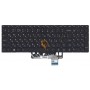 Клавіатура для ноутбука Lenovo IdeaPad 310S-15IKB з підсвіткою, без рамки, чорна RU