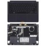Клавіатура для ноутбука Samsung NP900X3C чорна з топ панеллю, чорна RU