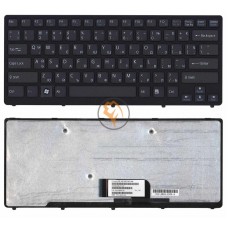 Клавіатура для ноутбука Sony Vaio VPC-CW чорна рамка, чорна RU