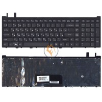 Клавіатура для ноутбука Sony Vaio VGN-AW чорна рамка, чорна RU