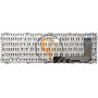 Клавіатура для ноутбука Lenovo IdeaPad 110-15ISK горизонтальний Enter, чорна рамка, чорна RU