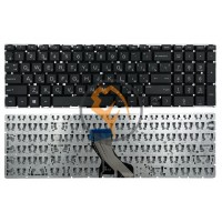 Клавіатура для ноутбука HP 250 G7 горизонтальний Enter, без рамки, чорна RU