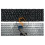 Клавіатура для ноутбука HP 250 G7 горизонтальний Enter, без рамки, чорна RU