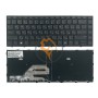 Клавіатура для ноутбука HP ProBook 430 G5 горизонтальний Enter, чорна рамка, чорна RU