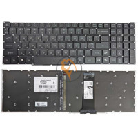 Клавіатура для ноутбука Acer Predator Helios 300 PH315-52 з підсвіткою без рамки чорна RU