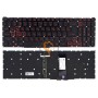 Клавіатура для ноутбука Acer Nitro 5 AN515-54 з підсвіткою без рамки чорна RU