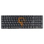 Клавіатура для ноутбука Lenovo IdeaPad 320-15ABR горизонтальний Enter, з підсвічуванням, чорна RU